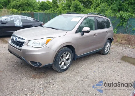 2015 Subaru Forester 2.5I Touring from USA, damaged, VIN JF2SJAWC1FH801142